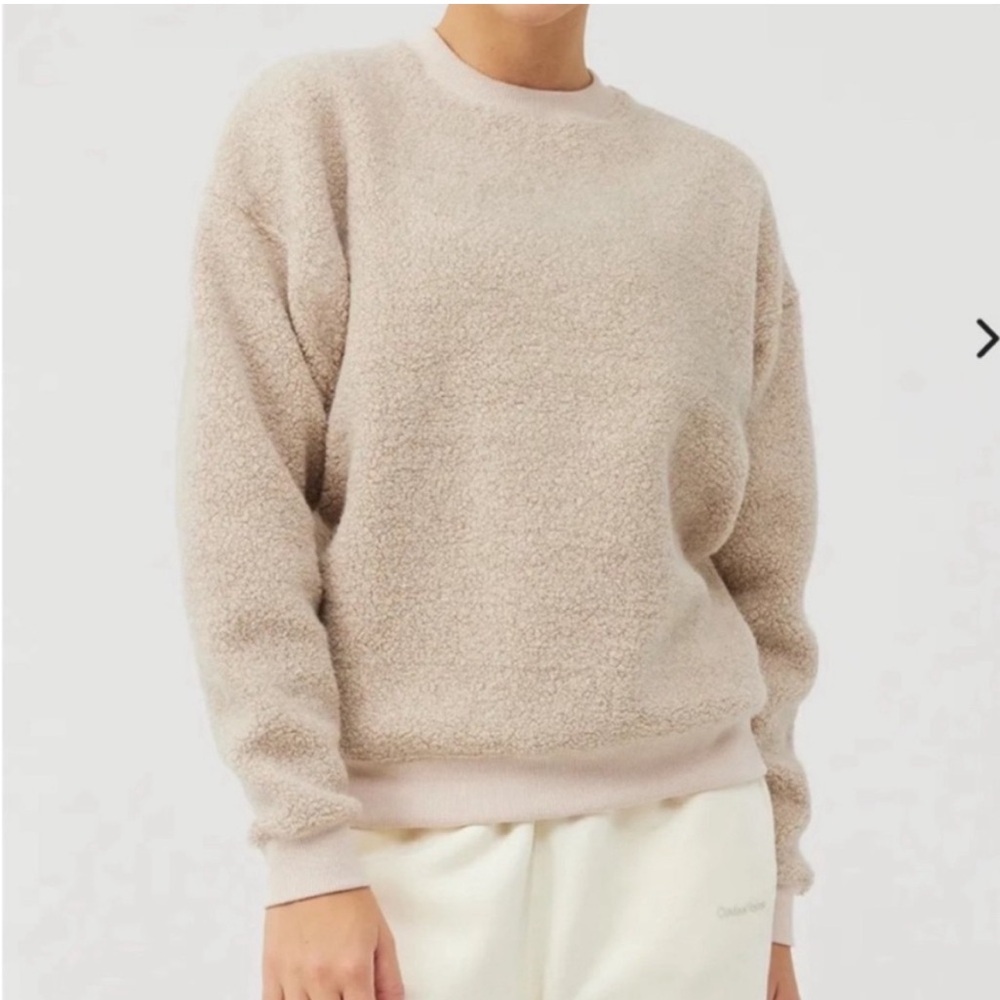 Outdoor Voices Mega Fleece Sweater Oatmeal